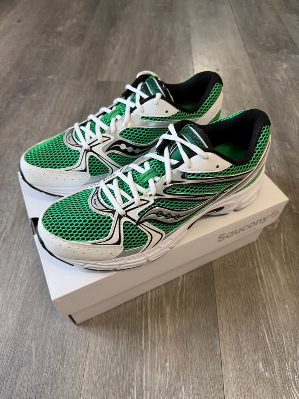 Saucony Ride Millennium White Fern Green Men's Shoes Sneakers S70812-26